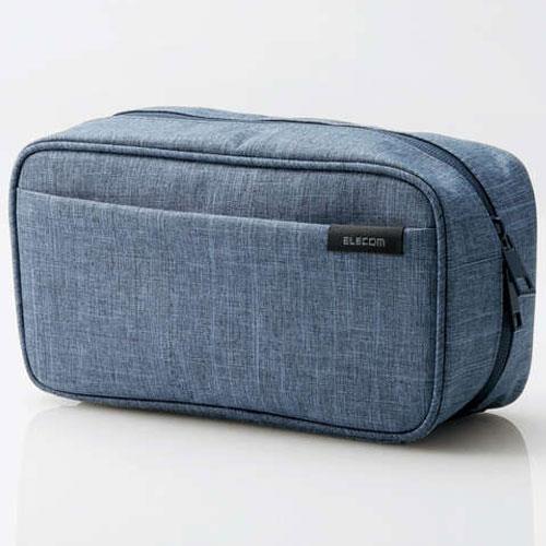 エレコム(ELECOM) BMA-GP14NV ネイビー オーガナイズポーチ ストレージタイプ