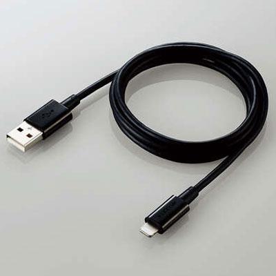 エレコム(ELECOM) MPA-UALPS10BK ブラック 耐久仕様Lightningケーブル 1m