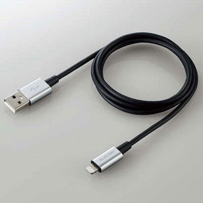 エレコム(ELECOM) MPA-UALPS10GY グレー 耐久仕様Lightningケーブル 1m