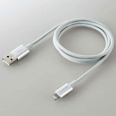 エレコム(ELECOM) MPA-UALPS10SV シルバー 耐久仕様Lightningケーブル 1m