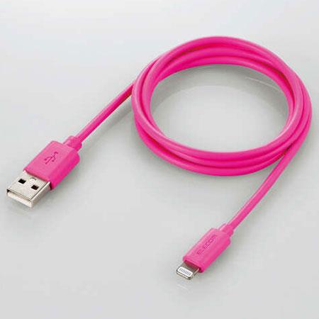 エレコム(ELECOM) MPA-UAL10PN ピンク スタンダードLightningケーブル 1m