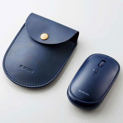 エレコム(ELECOM) M-TM10BBBU ブルー Bluetooth4.2 モバイルマウス Slint スリント 4ボタン