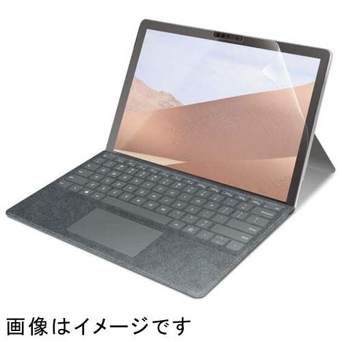 エレコム(ELECOM) TB-MSG20FLFANG Surface Go 2/Surface Go用 フィルム 防指紋 光沢