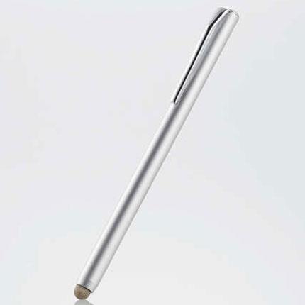 エレコム(ELECOM) P-TPSTBSV(シルバー) タブレットにくっつくタッチペン タブレット･スマートフォン用