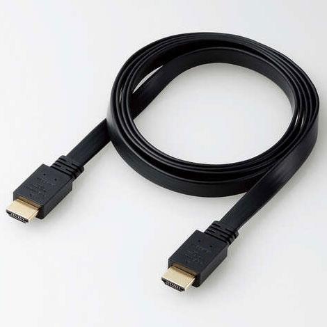 エレコム(ELECOM) CAC-HDPF15BK(ブラック) PremiumHDMIケーブル 1.5m