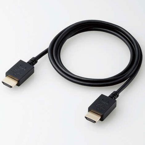 エレコム(ELECOM) CAC-HDPS10BK ブラック PremiumHDMIケーブル 1m