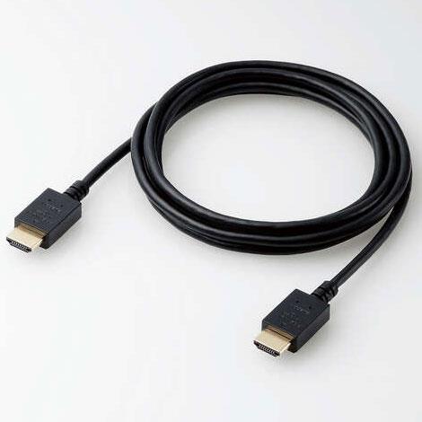 エレコム(ELECOM) CAC-HDPS20BK(ブラック) PremiumHDMIケーブル 2m