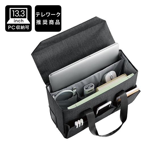 エレコム(ELECOM) BM-OBBT01BK ブラック ボックストートバッグ