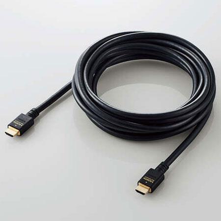 エレコム(ELECOM) CAC-HD21E50BK(ブラック) イーサネット対応ウルトラハイスピードHDMIケーブル 5m