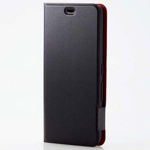 エレコム(ELECOM) PM-F211PLFUBK(ブラック) arrows Be4 Plus用 ソフトレザーケース UltraSlim