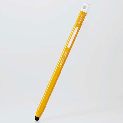 エレコム(ELECOM) P-TPEN02SYL(イエロー) 三角型タッチペン