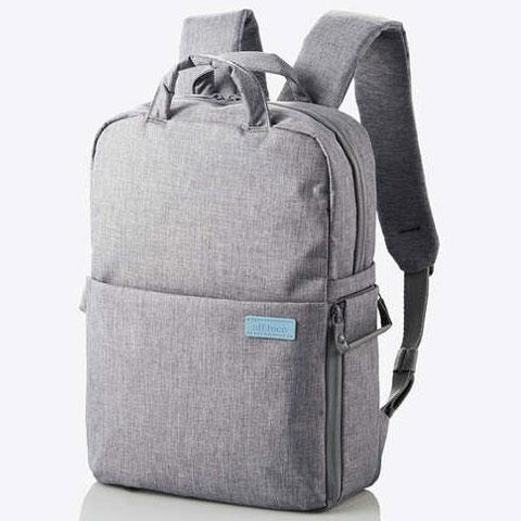 エレコム(ELECOM) DGB-S043GY グレー off toco 2STYLEカメラバックパック