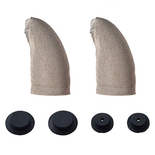 エレコム(ELECOM) P-GMFF04SSV シルバー ゲーミング フィンガーキャップ スマホ 2個入