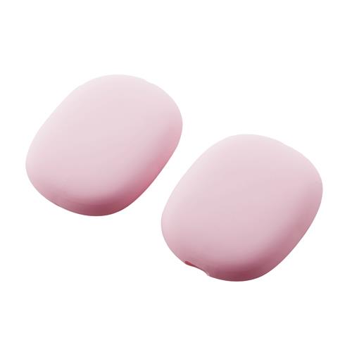 エレコム(ELECOM) AVA-APMSCPN ピンク AirPods Max用 カバー シリコン マット 保護