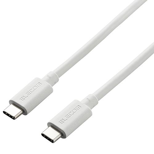 エレコム(ELECOM) USB4-APCC5P08SV(シルバー) USB4ケーブル(USB Type-C(TM) to USB Type-C(TM) ) 0.8m