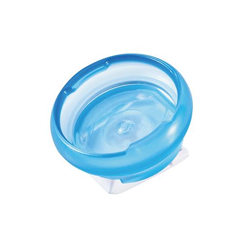 エレコム(ELECOM) AT-UCCPBU(ブルー) AirTag用 ケース ピンクリップ バッジタイプ