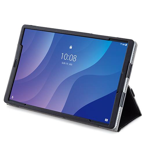 エレコム(ELECOM) TB-L201PLFBK ブラック Lenovo Tab M10 HD 2nd Gen ケース 手帳