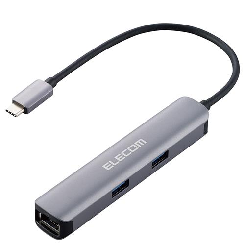 エレコム(ELECOM) DST-C17SV シルバー ドッキングステーション USBA×3ポート HDMI×1ポート