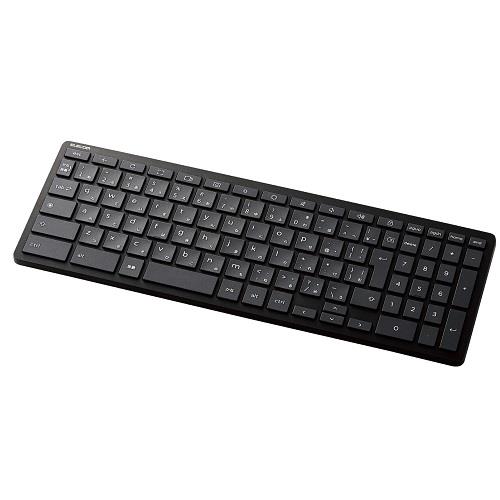 エレコム(ELECOM) TK-CB02BPKBK(ブラック) キーボード ワイヤレス 無線 Bluetooth パンタグラフ