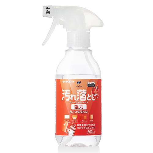 エレコム(ELECOM) CK-JU300 汚れ落とし強力クリーニングリキッド 300ml