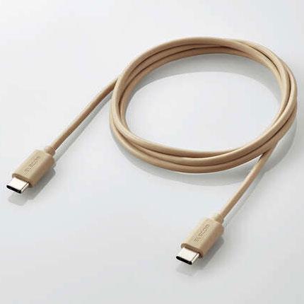 エレコム(ELECOM) MPA-CCI10BE ベージュ 机や家具色に合うカラーケーブル 1m