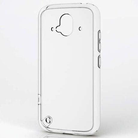エレコム(ELECOM) PM-F213HVCKCR クリア らくらくスマートフォン F-52B 用 ハイブリッドケース 極み