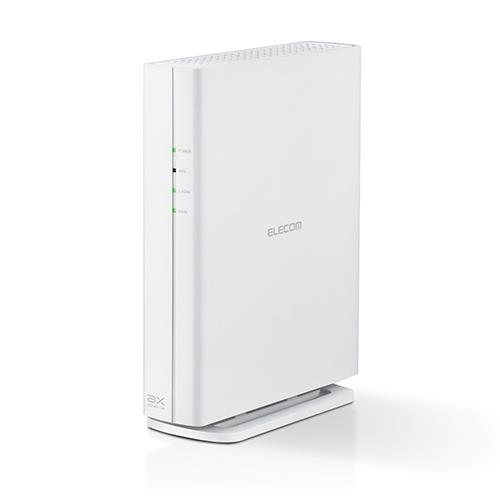 エレコム(ELECOM) WTC-X3000GS-W Wi-Fi6(11ax) 対応 無線LAN 中継器 2402+574Mbps