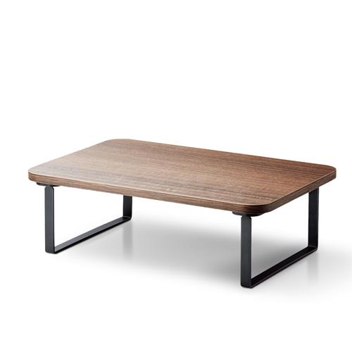 エレコム(ELECOM) PCA-DPSW3812TK チーク調 モニター台 パソコン台 木製 キーボード収納