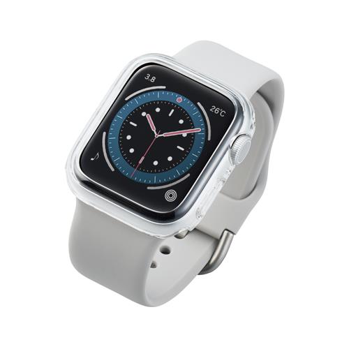エレコム(ELECOM) AW-20SBPPCR(クリア) Apple Watchアップルウォッチ 保護ケース バンパー