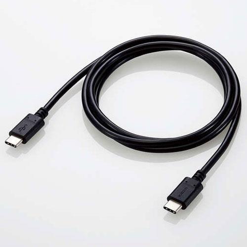エレコム(ELECOM) U2C-CC5PC10NBK ブラック USB2.0ケーブル USB Type-C to USB Type-C 1m
