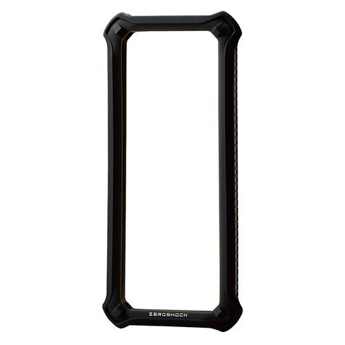 エレコム(ELECOM) P-SBZ05BK(ブラック) スマホ用 ZEROSHOCKマルチシリコンバンパー Lサイズ