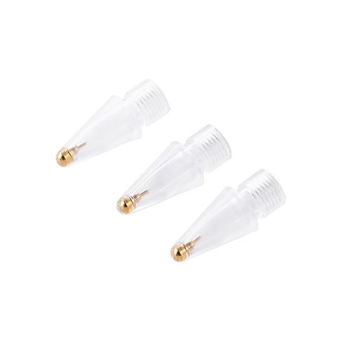 エレコム(ELECOM) P-TIPAPY01CR クリア Apple Pencil用 交換ペン先 第1世代/第2世代 対応 3 個入