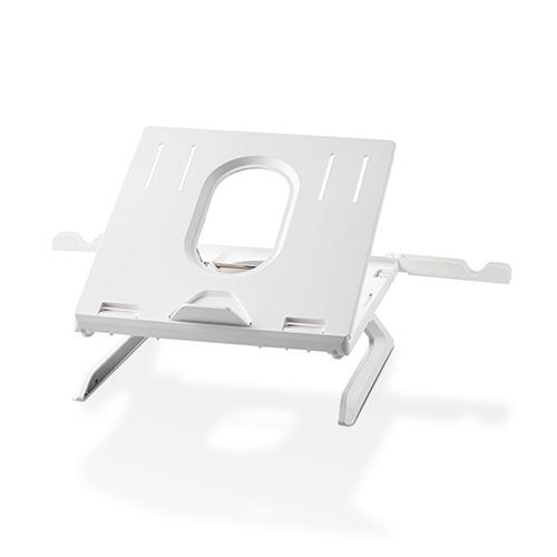 エレコム(ELECOM) PCA-LTSH8WH(ホワイト) 折りたたみノートPCスタンド(8段階･脚付)