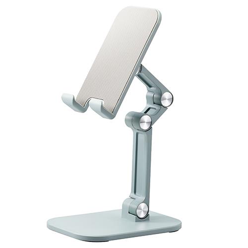エレコム(ELECOM) HA-STFD01GN グリーン 4.7～13インチ タブレット用 スマホスタンド 折畳式