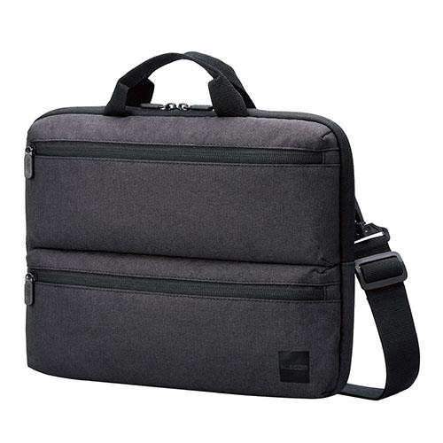 エレコム(ELECOM) BM-IBHCH14NBK(ブラック) 14インチまで対応 横型 PCケース ショルダー インナーバッグ