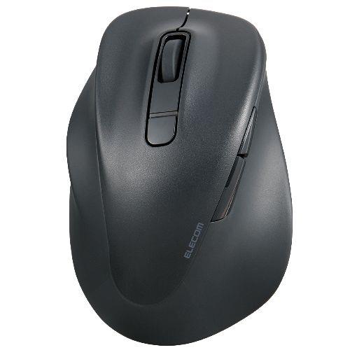 エレコム(ELECOM) M-XGL31BBSKBK ブラック 静音 Bluetooth5.0マウス EX-G 5ボタン Lサイズ 左手用