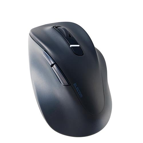 エレコム(ELECOM) M-XGM30BBSKBK ﾌﾞﾗｯｸ Bluetooth マウス 静音 ワイヤレス 無線 5ボタン Mサイズ EX-G