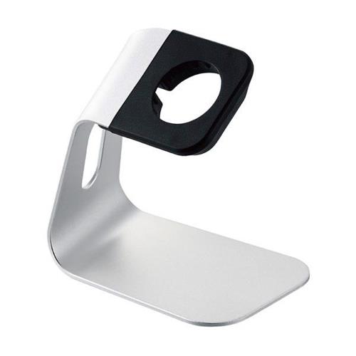 エレコム(ELECOM) AW-DSCHALSV(シルバー) Apple Watch用アルミスタンド