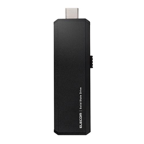 エレコム(ELECOM) ESD-EWA0500GBK ブラック USB3.2 Gen2 対応 外付けﾎﾟｰﾀﾌﾞﾙSSD USB-A/C切り替え 500GB