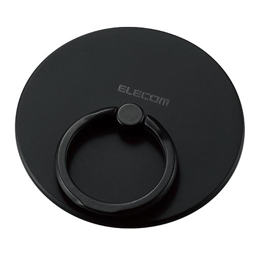 エレコム(ELECOM) P-STRMKMSBK ブラック MagSafe対応iPhone用 スマホリング マグネット MAGKEEP