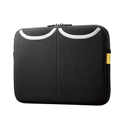 エレコム(ELECOM) BM-IBPT11NBK ﾌﾞﾗｯｸ ノートPC 11.6インチまで対応 伸縮ポケット付き インナーケース