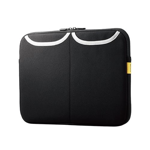 エレコム(ELECOM) BM-IBPT14NBK(ﾌﾞﾗｯｸ) ノートPC 14インチまで対応 伸縮ポケット付き インナーケース