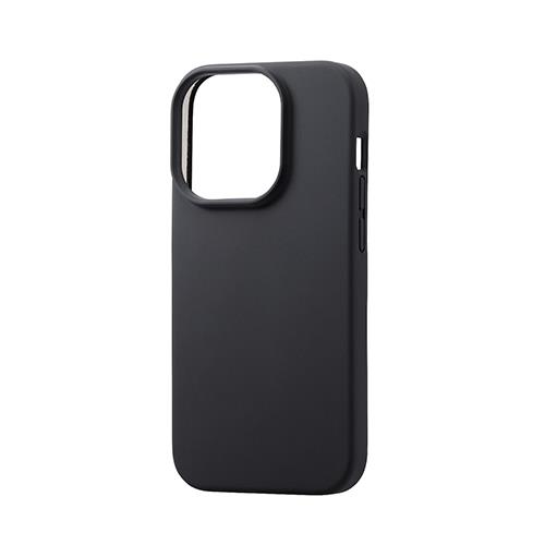 エレコム(ELECOM) PM-A22CHVSCCBK ブラック iPhone 14 Pro用 ハイブリッドシリコンケース 超衝撃吸収