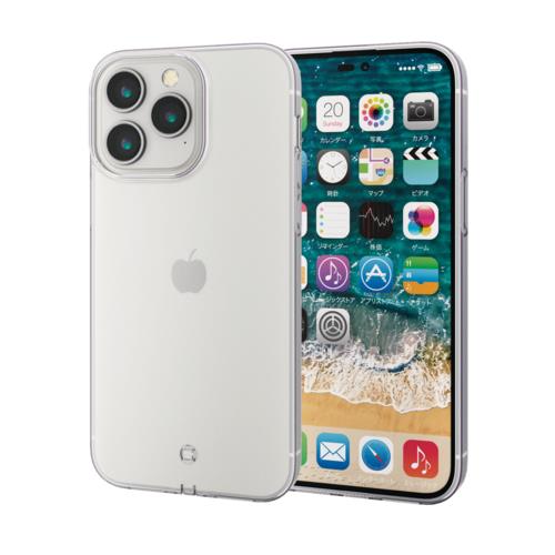 エレコム(ELECOM) PM-A22DUCTCR クリア iPhone 14 Pro Max用 ソフトケース 極み カメラレンズ保護設計