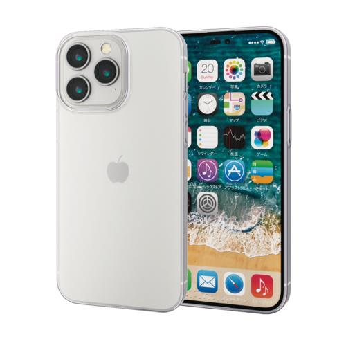 エレコム(ELECOM) PM-A22DUCUCR(ｸﾘｱ) iPhone 14 Pro Max用 ソフトケース 薄型 0.7mm ｶﾒﾗﾚﾝｽﾞ保護設計