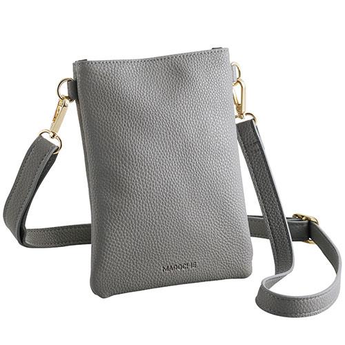 エレコム(ELECOM) P-MAP03BK ダスティブラック MAPOCHE スマホ汎用ショルダーポーチ こだわり タイプ