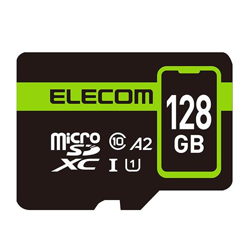 エレコム(ELECOM) MF-SP128GU11A2R スマートフォン用 microSDXCメモリカード 128GB Class10