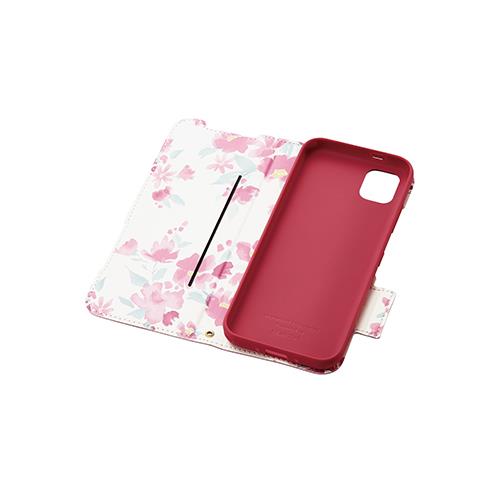 エレコム(ELECOM) PM-K222PLFUJPND(ディープピンク) かんたんスマホ3 ケース ソフトレザー