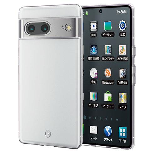 エレコム(ELECOM) PM-P222UCTCR(クリア) GooglePixel 7用 ソフトケース 衝撃吸収 カメラレンズ保護設計