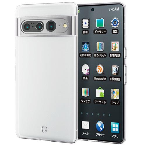 エレコム(ELECOM) PM-P223UCTCR(クリア) GooglePixel 7Pro用 ソフトケース 頑丈